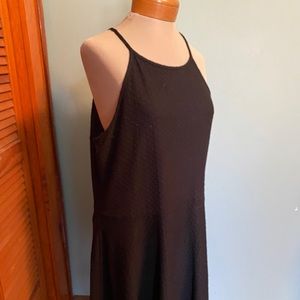 Black Knit Mossimo Skater Dress